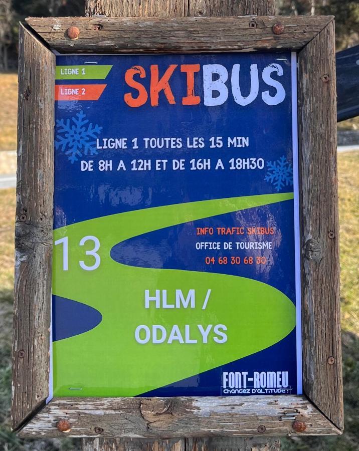 Font Romeu, Spacieux T3 Familial 80M2 Plein Sud, Wifi Lejlighed Eksteriør billede